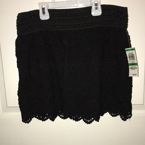🏷SALE American Rag Crochet Ruffle Skirt